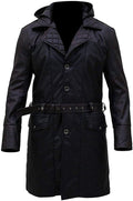 Assassins Unity Syndicate Ninja Jacob Frye Jacket Black Leather Trench Coat