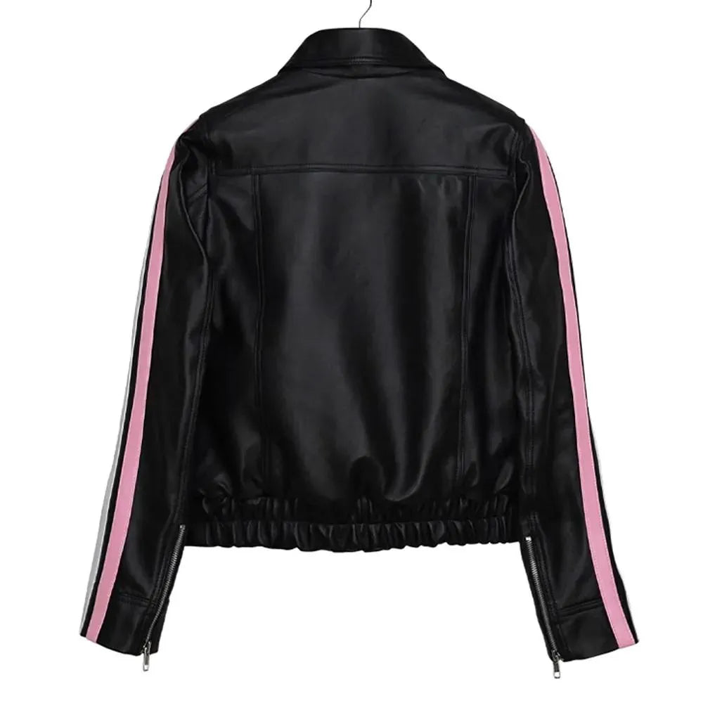 Arcana Archive Bow Leather Jacket